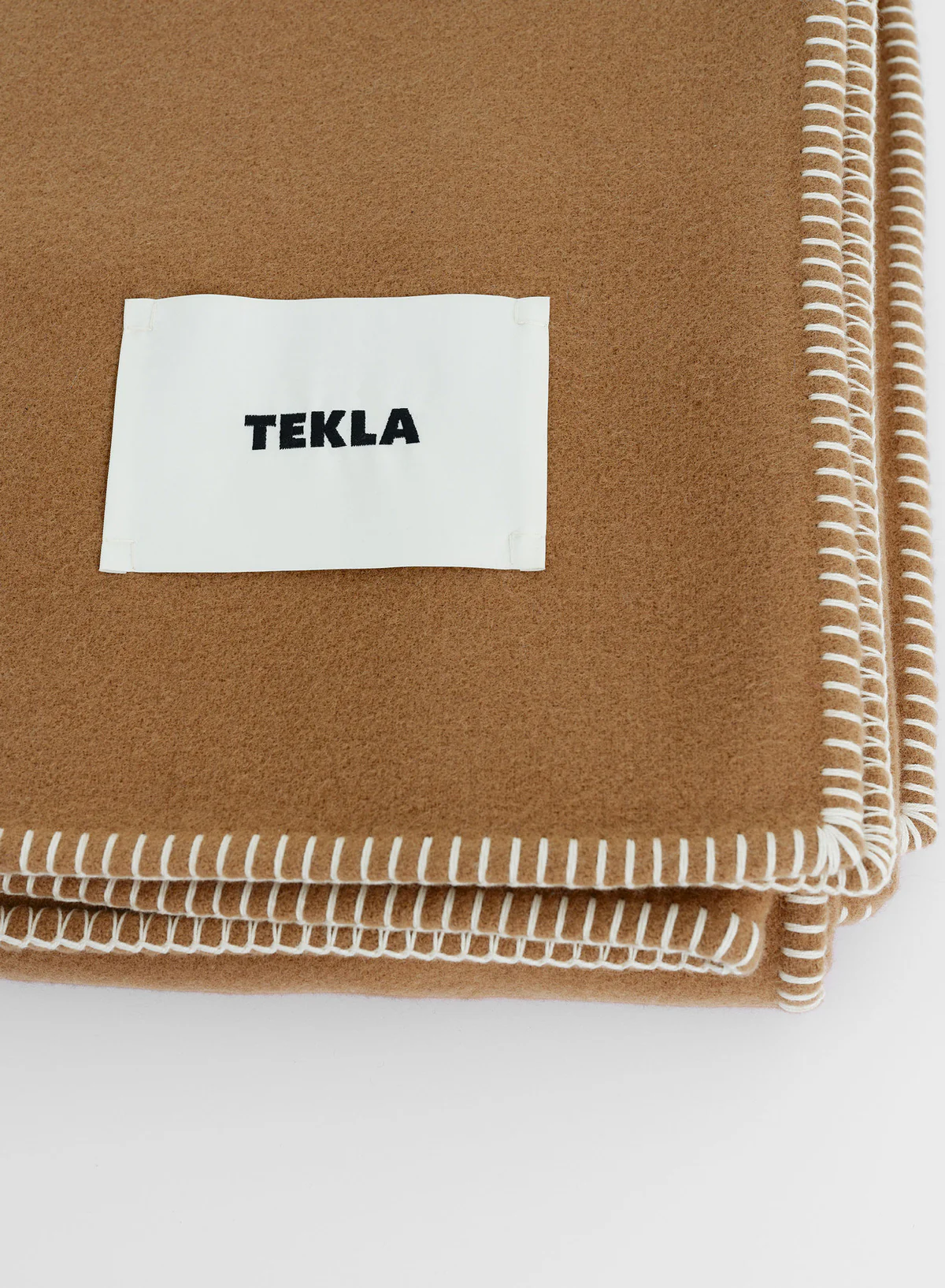 Lambswool Blanket, Oak - Tekla - Image 3