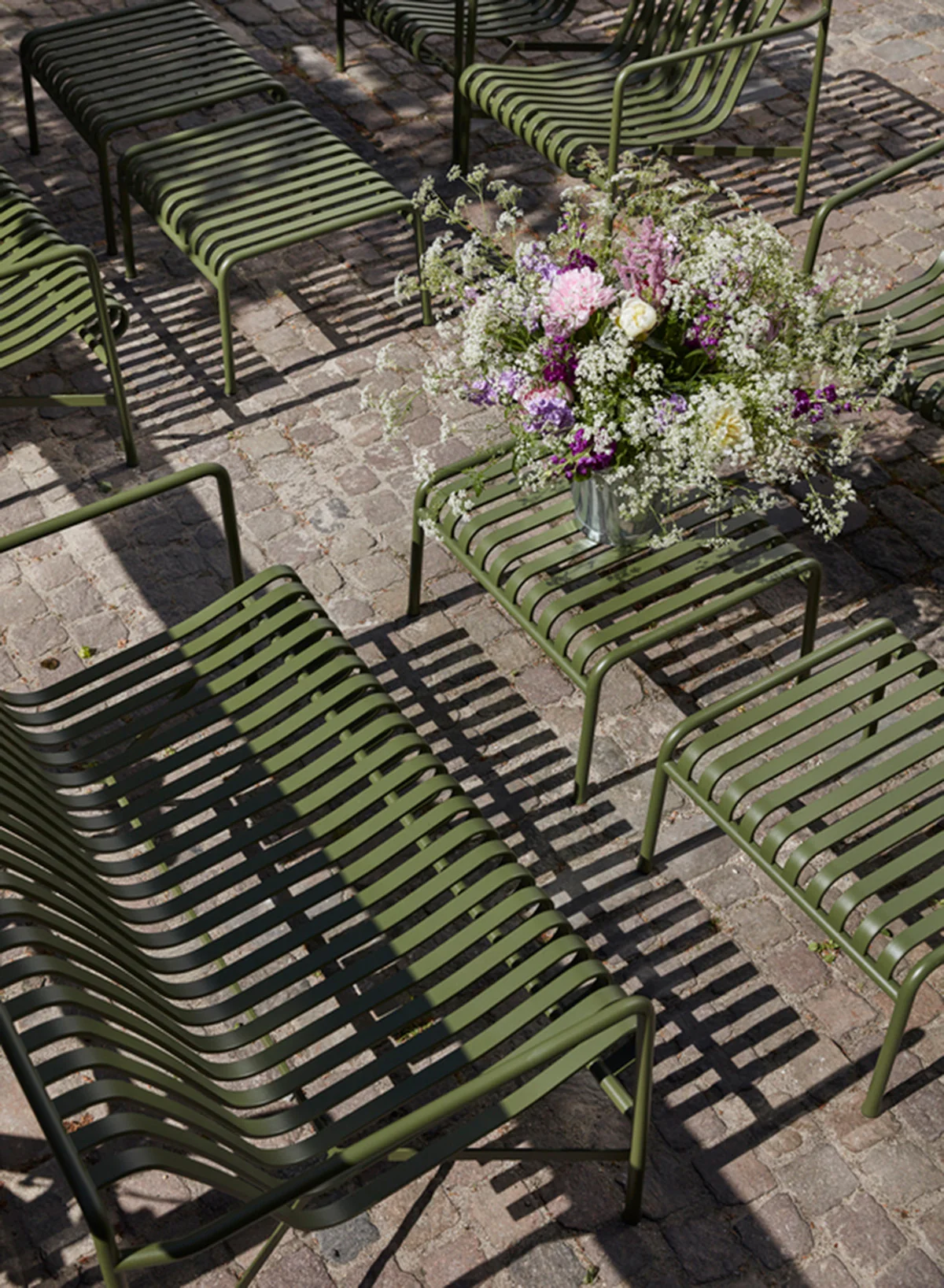 Palissade Lounge Sofa, Olive - HAY - Image 3