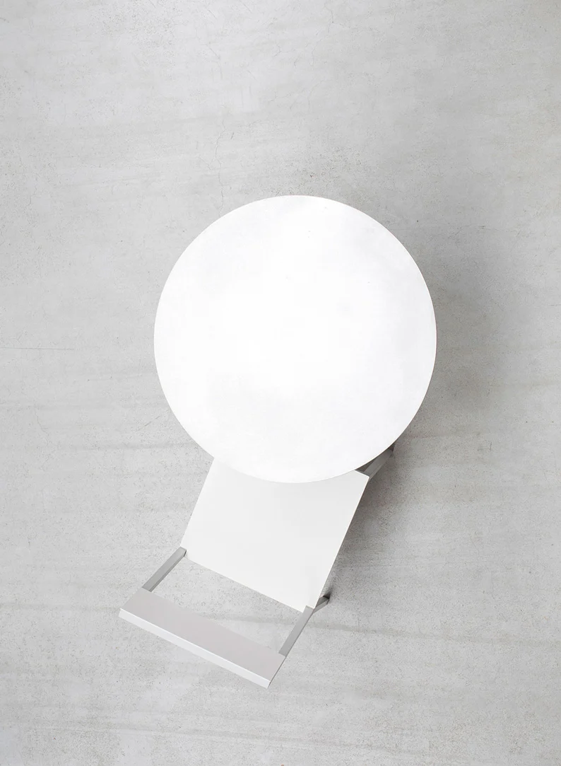Table Round, Aluminium, S - Muller en van Severen - Image 3