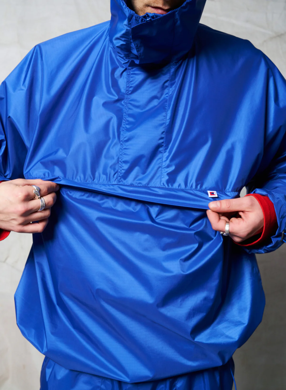 The New Rain Jacket Sailor Blue - Image 3